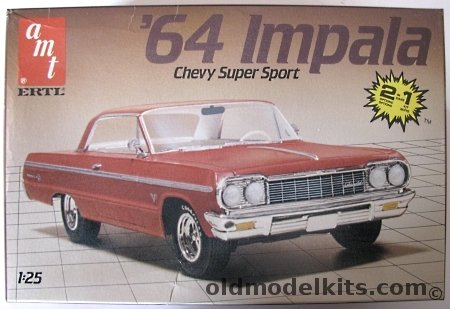 AMT 1/25 1964 Chevrolet Impala SS Super Sport - Two-Door Hardtop, 6564